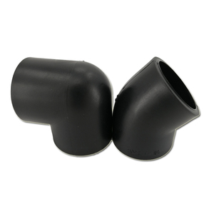 Hot bán <span class=keywords><strong>HDPE</strong></span> 90 độ khuỷu tay mông Fusion PE phù hợp polyethylene phụ kiện đường ống - Product Image 4
