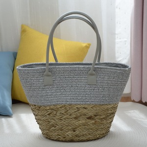 Borsa di Paglia Indonesiana, Borse Economiche, Borsa a Tracolla Stile Coreano, Nuova <span class=keywords><strong>Moda</strong></span> Estiva, Clutch Vintage con Fiocco in Paglia Naturale - Product Image 1