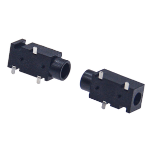 Conector de Audio PJ-320B de 3.5mm, Montaje SMT de 3 Pines con Carcasa de Plástico, Conector Hembra - Product Image 5