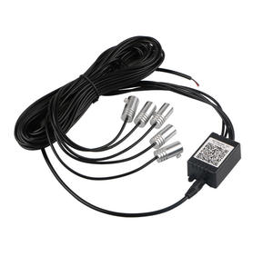 Lumière d'angle LED pour voiture avec contrôle par application 5-12V Bande lumineuse néon en fibre optique Ambiance décorative Lampes Garantie de 3 mois Fabriqué en Chine - Product Image 4