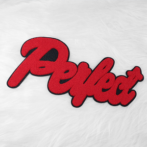 販促用シェニールパッチ お客様のご要望に応じたカスタムオーダー、シェニールレターパッチ 65 シェニールワッペン - Product Image 5