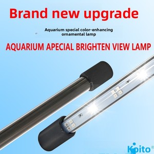 ไฟตู้ปลา LED รุ่นใหม่ T8 ปี 2025 อัพเกรดแล้ว, ไฟใต้น้ำแบบสองแถวสำหรับตู้ปลา, โคมไฟกันน้ำสำหรับปลานิล/ปลานิลหางเหลี่ยม - Product Image 1