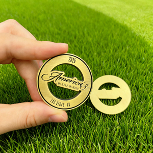 Bán Buôn Tùy Chỉnh Cá Nhân Hollow Thư Hình Dạng Bóng Golf Đánh Dấu Tùy Chỉnh Mềm Men Bóng Đánh Dấu Độc Đáo Tùy Chỉnh Golf Quà Tặng - Product Image 3