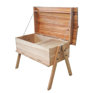 Nueva Colmena Menger Bee Langstroth Top Bar para Abejas Africanas, 30 Marcos de Madera de Pino, 119x55x39cm, 1 Año de Garantía, Modelo B-LTP, para Apicultura - Product Image 1