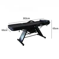 Lit de massage multifonction Fauteuil facial réglable Spa Salon Beauté Lit Tatouage Cils Beauté/Chaise