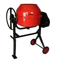 Bétonnière LONTA CM200 200L pour usage domestique, petite, mini, mobile, portable, à moteur électrique, pour la construction, bétonnière électrique