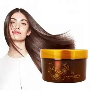 Chaoba minyak Argan kolagen masker rambut, masker rambut kolagen untuk rumah dan Salon, masker rambut terlaris 500ml