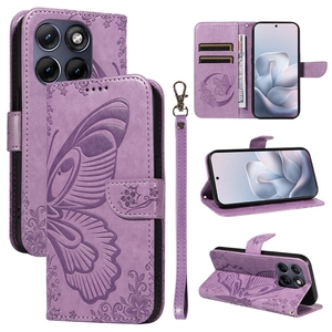 Étui portefeuille en cuir à rabat Big Butterfly pour Moto Edge 70 Fusion 5G/Edge 60 <span class=keywords><strong>Pro</strong></span>/G85, étui portefeuille avec support pour Sony <span class=keywords><strong>Xperia</strong></span> 10 VII - Product Image 5