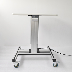 Professional Medical <strong>Optometry</strong> Equipment 630-800mm Bearing 150kg Aluminum Pillar Auto Lift Stage Desk Electrical Elevating <strong>Table</strong> - Product Image 2