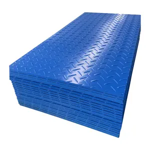 blue ground protection mats 4x8 hdpe polyethylene plastic sheet for car