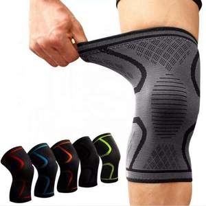 Genouillères et coudières réglables en nylon personnalisées à prix abordable / Paire de genouillères de compression / Soutien articulaire puissant pour le genou - Product Image 2