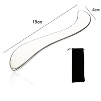 Outil Gua Sha en acier inoxydable, masseur facial anti-âge, pierre Gua Sha pour le corps, outils de lifting facial Gua Sha