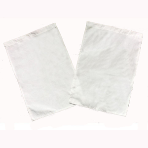 Suministro de venta directa del fabricante, precio barato, Bandera de jardín blanca deportiva de sublimación de poliéster al por mayor de la mejor calidad en blanco - Product Image 1