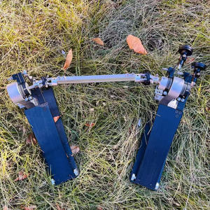 Pedale Doppio per Grancassa con Albero a Trasmissione Diretta, Taglio CNC, in Lega Metallica, Potente Pedale Jazz a Doppia Azione - Product Image 5