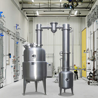 Évaporateur industriel en acier inoxydable, boule, alcool, jus, lait, concentrateur sous vide, sauce, pâte de tomate, évaporateur sous vide