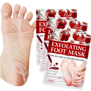 Masque exfoliant pour les pieds, élimine les peaux mortes et les callosités, traitement naturel