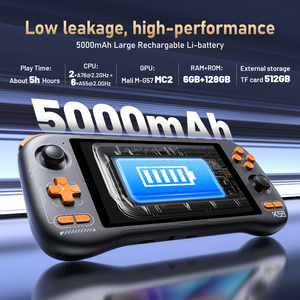 Consola de Juegos Portátil K59 Favorita de YouTube, Pantalla Táctil IPS de <span class=keywords><strong>5</strong></span>.<span class=keywords><strong>5</strong></span> Pulgadas, 1080p, Android 14, Batería de 5000 mAh, <span class=keywords><strong>5</strong></span> Horas de Juego, Más de 50 Juegos - Product Image 6