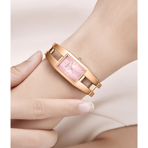 Reloj <span class=keywords><strong>de</strong></span> Cuarzo para Mujer VVS-KMO, Resistente al Agua, Estilo Minimalista, Elegante Reloj <span class=keywords><strong>de</strong></span> Pulsera Rectangular para Damas - Product Image 3