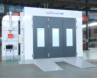 Cabine de peinture gonflable pour voitures