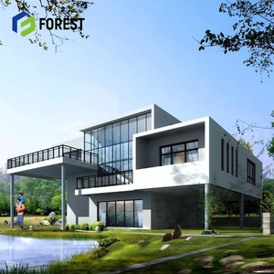 Casa Prefabricada de Acero Ligero con Diseño Personalizado, Estructura Metálica de Acero Ligero, Apartamento Premium - Product Image 1