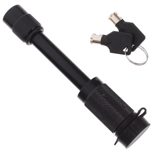 Verrou de sécurité antivol pour attelage de remorque, en acier au carbone noir, ajustement universel By-1930 - Product Image 5