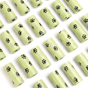 Toptan çevre dostu karikatür tarzı Pet köpekler iç<span class=keywords><strong>in</strong></span> kaka poşetleri biyobozunur Wast çantası - Product Image 5