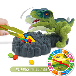 Juego Interactivo de Huevo de Dinosaurio, Juguete de Plástico con Rocas Realistas y Dinosaurio Extraíble para Bromas y Diversión - Product Image 4