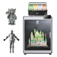 Imprimante 3D C Reality K2 Plus Combo 16 couleurs avec traitement du caoutchouc et moteur 220V/110V, garantie 2 ans, 350*350*350mm