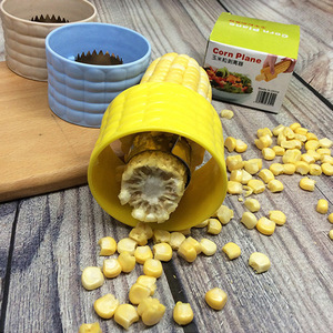 Corn Peeler Manual Corn Kernel Remover <b>Kitchen</b> Tool <b>Plastic</b> PP Material - Product Image 1