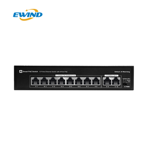 Hoge Snelheid Smart Enterprise Poe Switch 8 Poort Standaard Netwerk Switches 100Mbps Ethernet Switch Voor Access Points En Ip Camera - Product Image 2