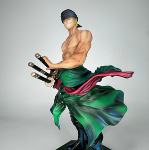 Ones Pieces alta calidad Roronoa Zoro Edición de coleccionistas Capitán de los vientos figura de Anime modelo coleccionable Pantalla de escritorio - Product Image 3