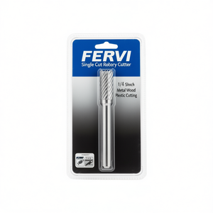 Cortador Rotatorio de Corte Simple Fervi con Vástago de 1/4 de Pulgada para Cortar Metal, Madera y Plástico - Product Image 2