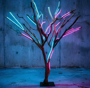 Tronco d'Albero Artificiale Artigianale, Effetto Legno Secco, per Interni ed Esterni, Giardino, Paesaggistica, Centri Commerciali, Matrimoni, Decorazioni per la Casa - Product Image 4