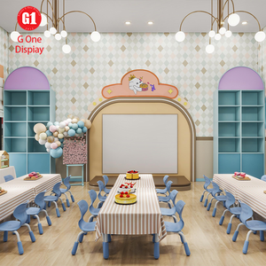 Diseño de Interiores de Tiendas Comerciales Personalizado, Mobiliario para Restaurantes Infantiles, Decoración para Áreas de Juego para Niños, Directo de Fábrica - Product Image 2