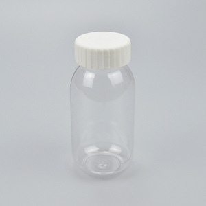 Pet Transparent Candy Bottles 150ml Screw <b>Cap</b> Food Grade <b>Plastic</b> Packaging Cylinder Shape For Health Products - Product Image 2