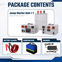 Jump Starter Pintar Universal 12V dan 24V Heavy Duty OEM ODM dengan Lampu LED dan Alarm Buzzer untuk Penggunaan Armada Truk