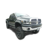 Pièces de rechange 4x4 les plus récentes de 2020, garde-boue modifiés ABS, peinture noire, élargisseurs d'ailes pour Dodge Ram 1500 2007