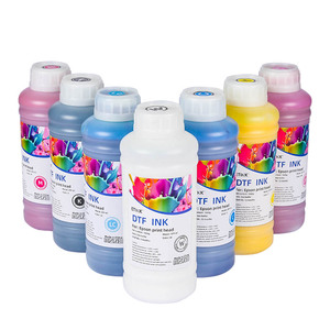 Vendita Diretta di Fabbrica Inchiostro DTF Premium 1000ML Inchiostro Pigmentato per Trasferimento DTF per <span class=keywords><strong>Epson</strong></span> XP600 I3200 4720 Stampa Tessile CMKY+W - Product Image 4