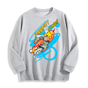 Toy Story Buzz Lightyear "To Infinity and Beyond" <span class=keywords><strong>felpa</strong></span> grafica girocollo, magazzino per noi, 6 colori - Product Image 3