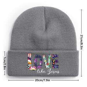 Envío Gratuito, Stock en Almacén de EE. UU., Gorro de Invierno Cálido de Fibra Acrílica de Color Sólido con Logotipo de Impresión por Transferencia de Calor, Logotipo Personalizado para Playa - Product Image 3
