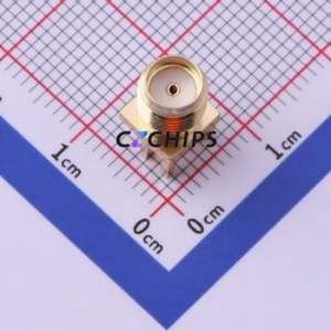 KH-SMA-KE8-G RF Coaxial Connector Through hole Component (THT) Connector Board-to-Board Inner Hole 1 8mm - Product Image 1