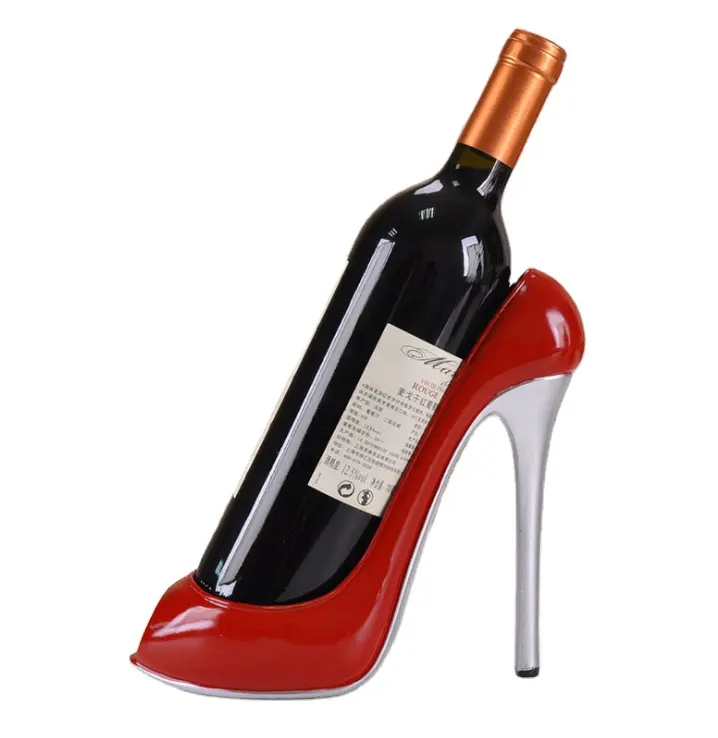 Hot Sale High Heel Wine Bottle Holder Bottle Wine Holder Home Decorations& Ornaments