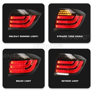 Pour Toyota Highlander 2012-2014 : Feux de jour LED, Phares antibrouillard étanches, Ensemble de feux arrière, Kit carrosserie - Product Image 3