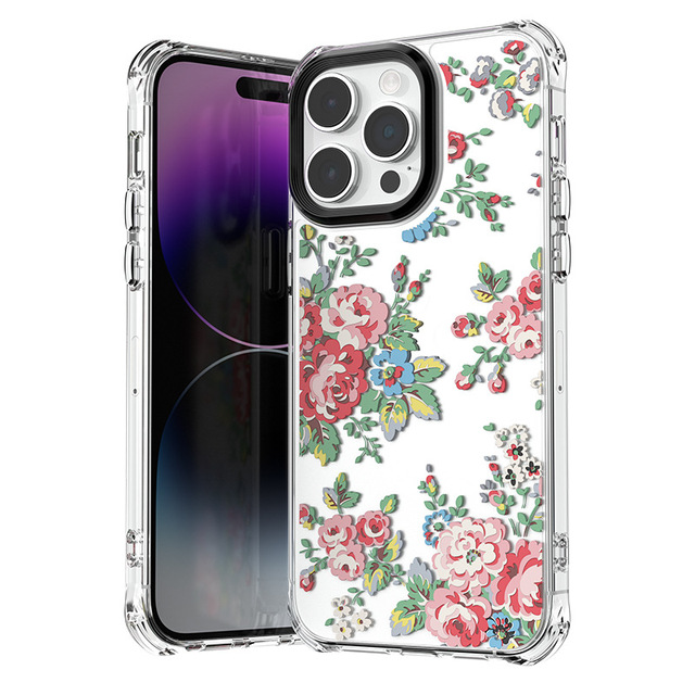 Transparent Customization Patterned Sublimation Uv Printing Mobile Phone Cases for iPhone 14 15 Plus 13 12 Mini Protective Case