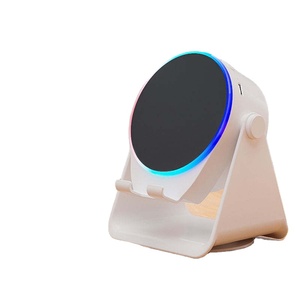 Mini haut-parleur sans fil avec lumière LED RVB, corps en plastique, commande par bouton, utilisation portable en intérieur - Product Image 1
