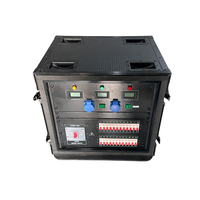 EWTX EW-2416 feu d'artifice Hazer Machine Portable 24 route 200A AC380V contrôle manuel électrique noir armoire de Distribution d'énergie pour