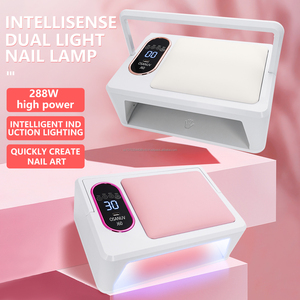 Lampe à ongles professionnelle multifonctionnelle pour salon, avec minuterie intelligente, support pour les mains, séchage rapide du gel UV/LED, 24V - Product Image 5