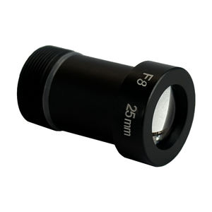 Lente de montaje grande Dof 2/3 "Sensor 25mm FL F8 Iris M12 con filtro de corte IR para sistemas de imágenes dentales - Product Image 2