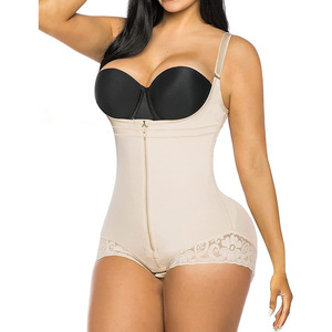 Body Modellante Traspirante da Donna con Corsetto, Controllo <span class=keywords><strong>Pancia</strong></span> e Glutei, Effetto Snellente e Lifting, in Pizzo - Product Image 4