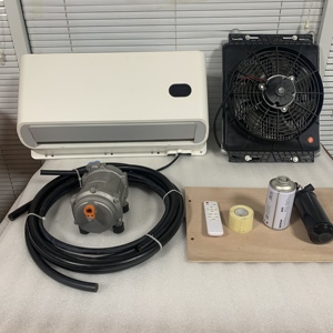 Universal 12V/24V Auto Estacionamiento Aire acondicionado Camión Autobús Remolque aire acondicionado Ac para furgonetas Vehículos agrícolas Excavadoras - Product Image 5